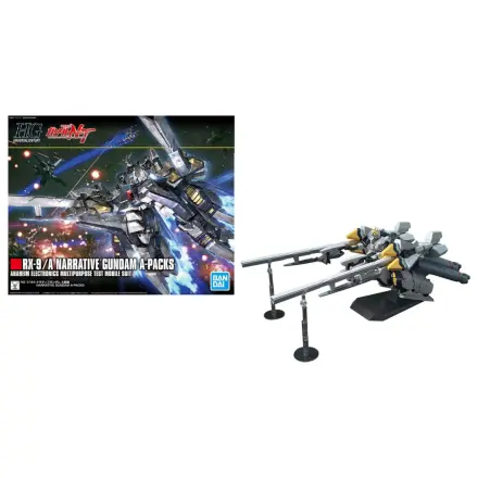 GUNDAM HG 1/144 Narrative Gundam A-Packs Model Kit fotografii produktu
