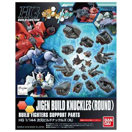 Gundam HGBC 1/144 Jigen Build Knuckles (Round) Model stavebnice fotografii produktu