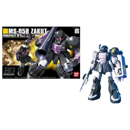 Gundam HGUC 1/144 MS-05B Zaku 1 Model stavebnice fotografii produktu