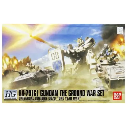Gundam HGUC 1/144 RX-79(G) Gundam Sada pozemní války fotografii produktu