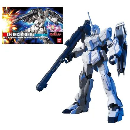 GUNDAM HGUC Unicorn RX-0 Unicorn Mode Model Sada fotografii produktu