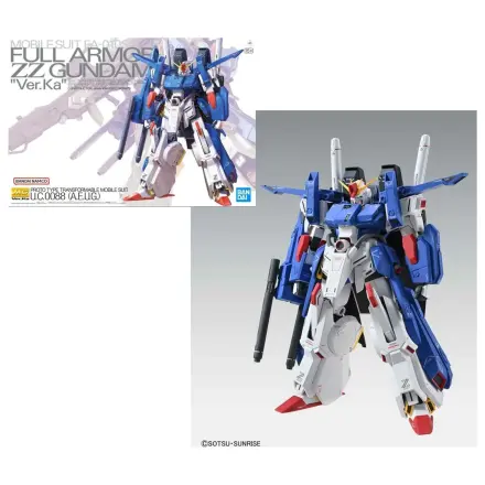 Gundam MG 1/100 Full Armor ZZ Gundam Ver. Ka Modelová sada fotografii produktu