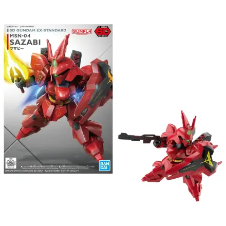 GUNDAM SD EX Standard Sazabi Gundam SD Model Kit fotografii produktu
