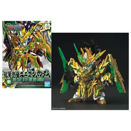 Gundam SD Sangoku Long Xian Liu Bei Unicorn Gundam Model Kit fotografii produktu