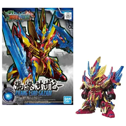 Gundam SD Sangoku Soketsuden Zhang Liao Sazabi Model Kit fotografii produktu