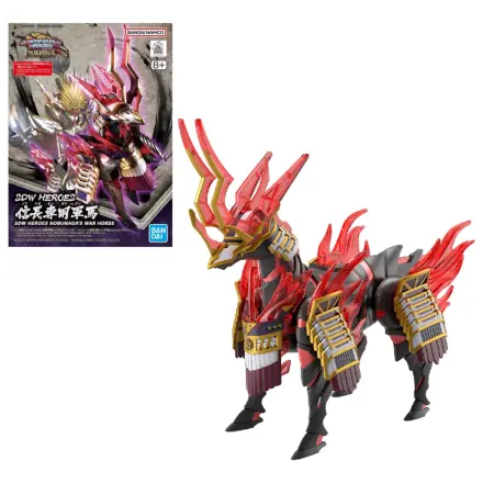 GUNDAM SDW Heroes Nobunaga's War Horse Model Kit fotografii produktu