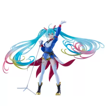 Gundam x Hatsune Miku 45th Anniversary Gundam Collaboration Banpresto Evolve figurka 21cm fotografii produktu
