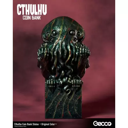 H.P. Lovecraft Cthulhu Mythos pokladnička soška Cthulhu (Original Color) 24 cm fotografii produktu