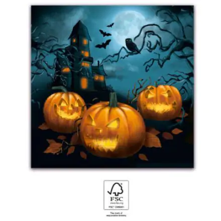 Halloween Sensations ubrousky 20 ks 33x33 cm FSC fotografii produktu
