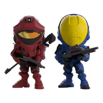 Halo vinylové figurky dvojbalení Red vs Blue 11 cm fotografii produktu