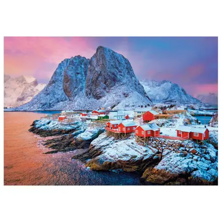Hamnoy Village puzzle 500 kusů fotografii produktu