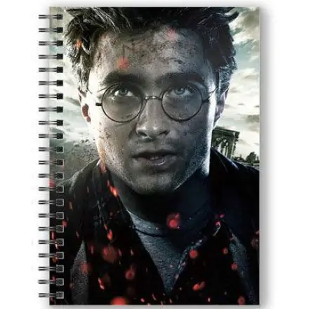 Harry Potter Notebook s 3D-efektem Harry Potter Face fotografii produktu