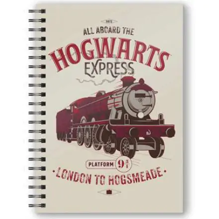 Harry Potter Notebook s 3D-efektem All Aboard the Hogwarts Express fotografii produktu