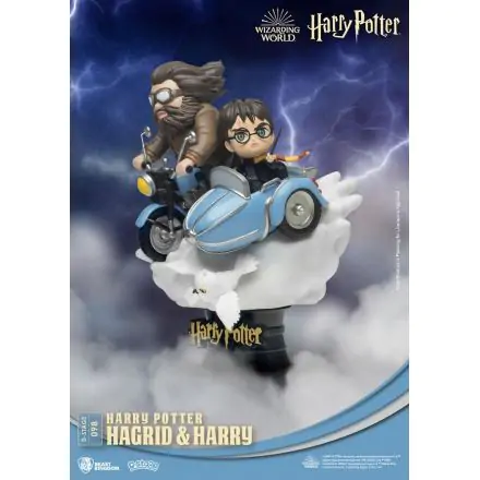 Harry Potter D-Stage PVC Diorama Hagrid & Harry Nová verze 15 cm fotografii produktu