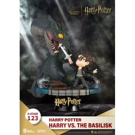 Harry Potter D-Stage PVC Dioráma Harry vs. the Basilisk 16 cm fotografii produktu