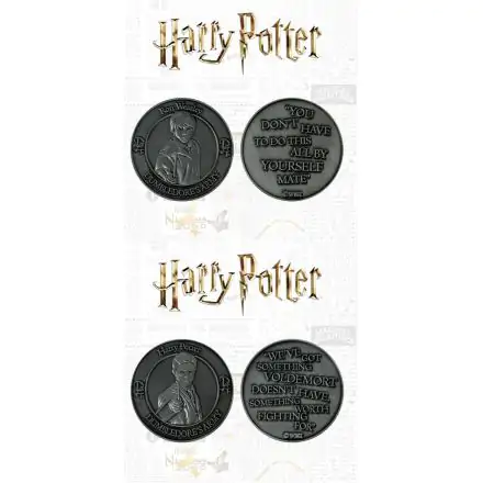 Harry Potter sběratelská mince 2 ks Dumbledore's Army: Harry & Ron Limited Edition fotografii produktu