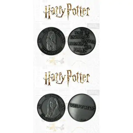 Sada 2 sběratelských mincí Harry Potter Dumbledore's Army: Hermione & Ginny Limited Edition fotografii produktu