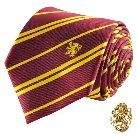 Harry Potter Kravata & Kovová placka Deluxe Box Gryffindor termékfotója