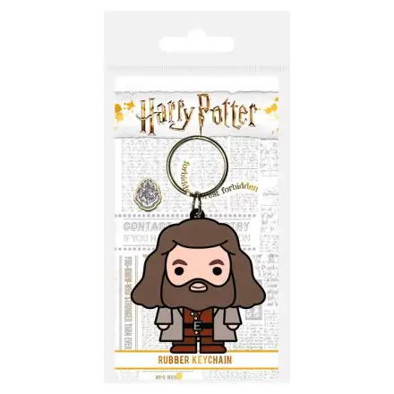 Harry Potter Gumová Klíčenka Chibi Hagrid 6 cm fotografii produktu