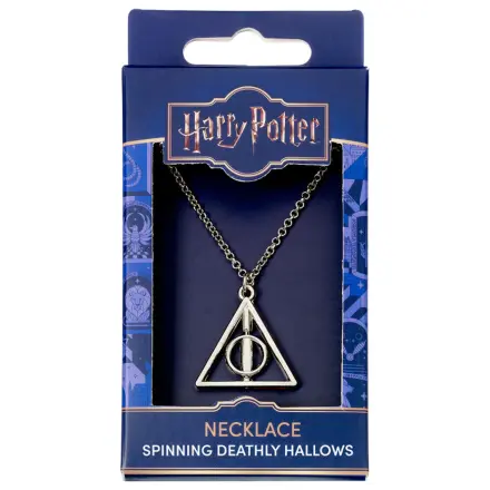 Harry Potter Deathly Hallows otáčivý náhrdelník fotografii produktu