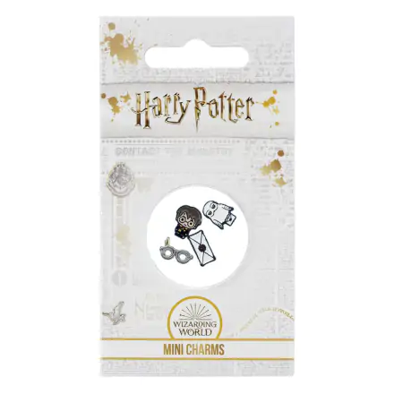 Harry Potter Sada minipřívěsků 4 ks Harry (Postříbřeno) fotografii produktu