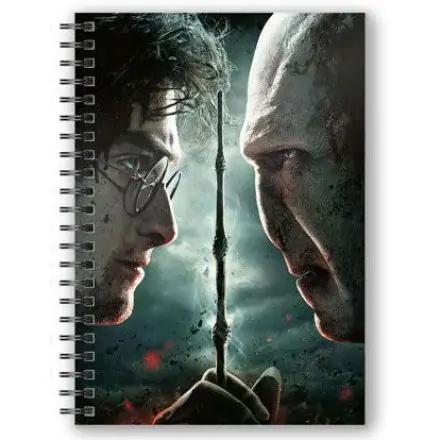 Harry Potter Notebook with 3D-Effect Harry Potter vs. Voldemort – Zápisník fotografii produktu
