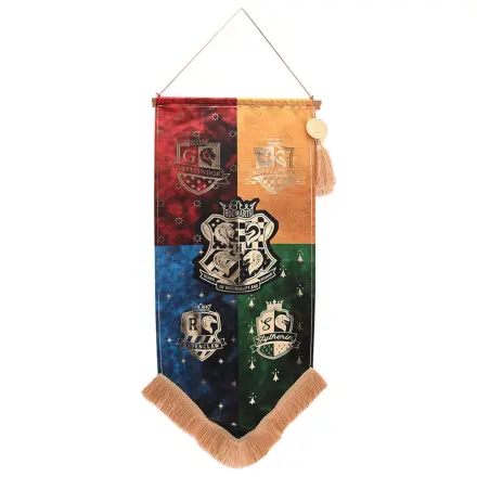 Harry Potter Hogwarts Houses banner fotografii produktu