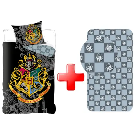 Harry Potter Houses Sada povlaku na přikrývku a prostěradla fotografii produktu