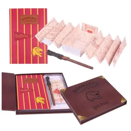 Harry Potter Stationery Set Škola čar a kouzel (Papírnictví/Kancelářské potřeby) fotografii produktu