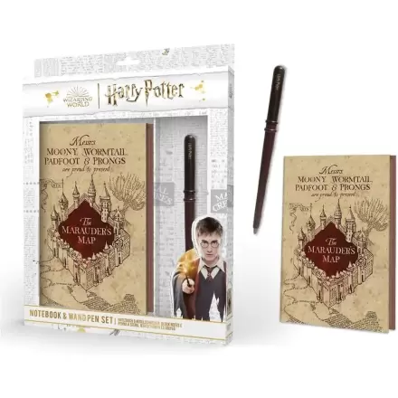 Harry Potter Notebook + sada propisek ve tvaru hůlky fotografii produktu