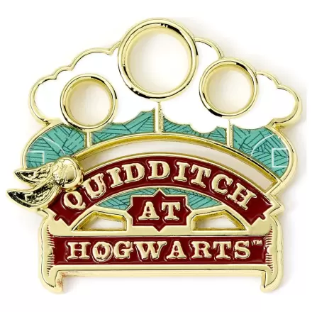 Harry Potter Pin odznak Quidditch (zlatý tón) fotografii produktu