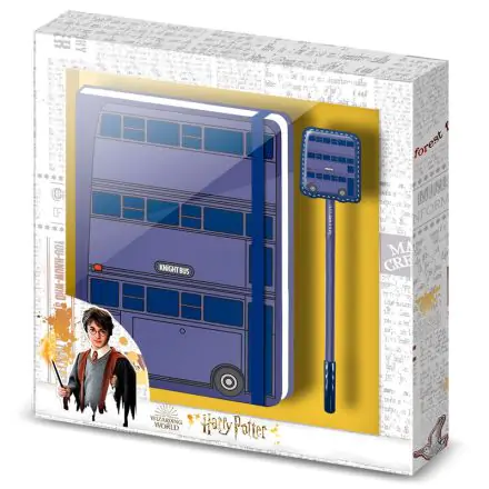 Harry Potter Knight Bus set deník + propiska fotografii produktu
