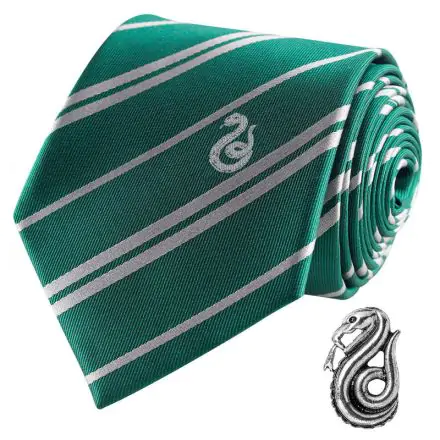 Harry Potter Kravata & Kovový odznak Deluxe Box Slytherin termékfotója