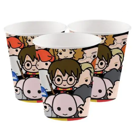 Harry Potter papírové kelímky 8 kusů 250 ml fotografii produktu