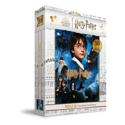 Harry Potter Puzzle s 3D efektem Philosopher's Stone Poster (100 dílků) fotografii produktu