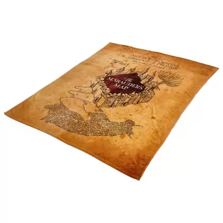 Harry Potter útulná přikrývka Portal Marauder´s Map 180 x 200 cm fotografii produktu