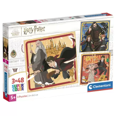 Harry Potter puzzle 3x48 dílků termékfotója