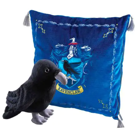 Polštář s maskotem koleje Harry Potter s plyšovou figurkou Ravenclaw termékfotója