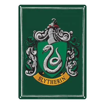 Harry Potter Tin Sign Slytherin 21 x 15 cm Plechová cedule fotografii produktu