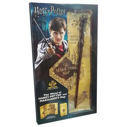 Harry Potter Kouzelná hůlka + Marauders Map fotografii produktu