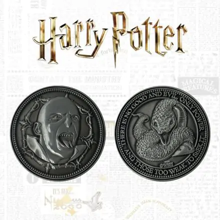Harry Potter Sběratelská mince Voldemort Limitovaná edice fotografii produktu