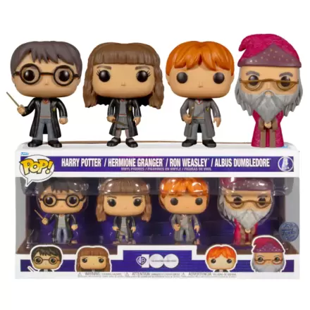 Harry Potter POP! Movies Vinyl Figure 4-Pack W1 9 cm - 4 ks vinylová figurka termékfotója