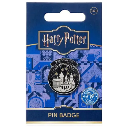 Harry Potter Welcome to Hogwarts pin odznak fotografii produktu