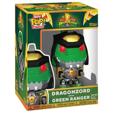 Funko Bitty POP! Bots figurka Power Rangers DragonZord s Green Rangerem fotografii produktu