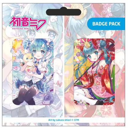 Hatsune Miku Odznaky (2 kusy) Set B termékfotója