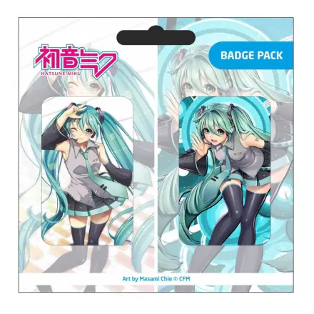 Hatsune Miku Pin Odznaky 2-Pack Set D termékfotója