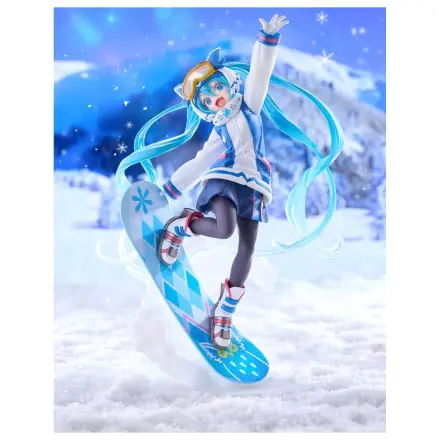 Hatsune Miku AMP+ PVC figurka Snow Miku All Stars 2016 Ver. 23 cm fotografii produktu