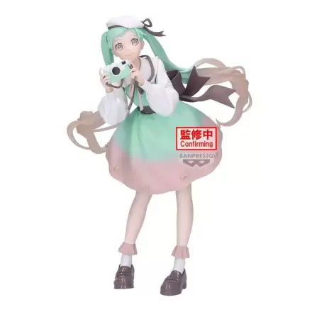 Hatsune Miku Camera Holiday Memories figurka 20 cm termékfotója