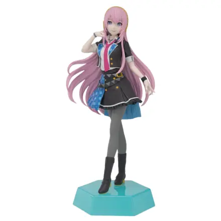 Hatsune Miku: Colorful Stage! Desktop x Decorate Collections PVC Soška Megurine Luka School Sekai Verze 15 cm fotografii produktu