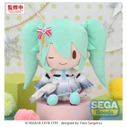 Hatsune Miku: Colorful Stage! fuwa petit plyšová figurka Stage SEKAI Hatsune Miku Brand New World 22 cm fotografii produktu